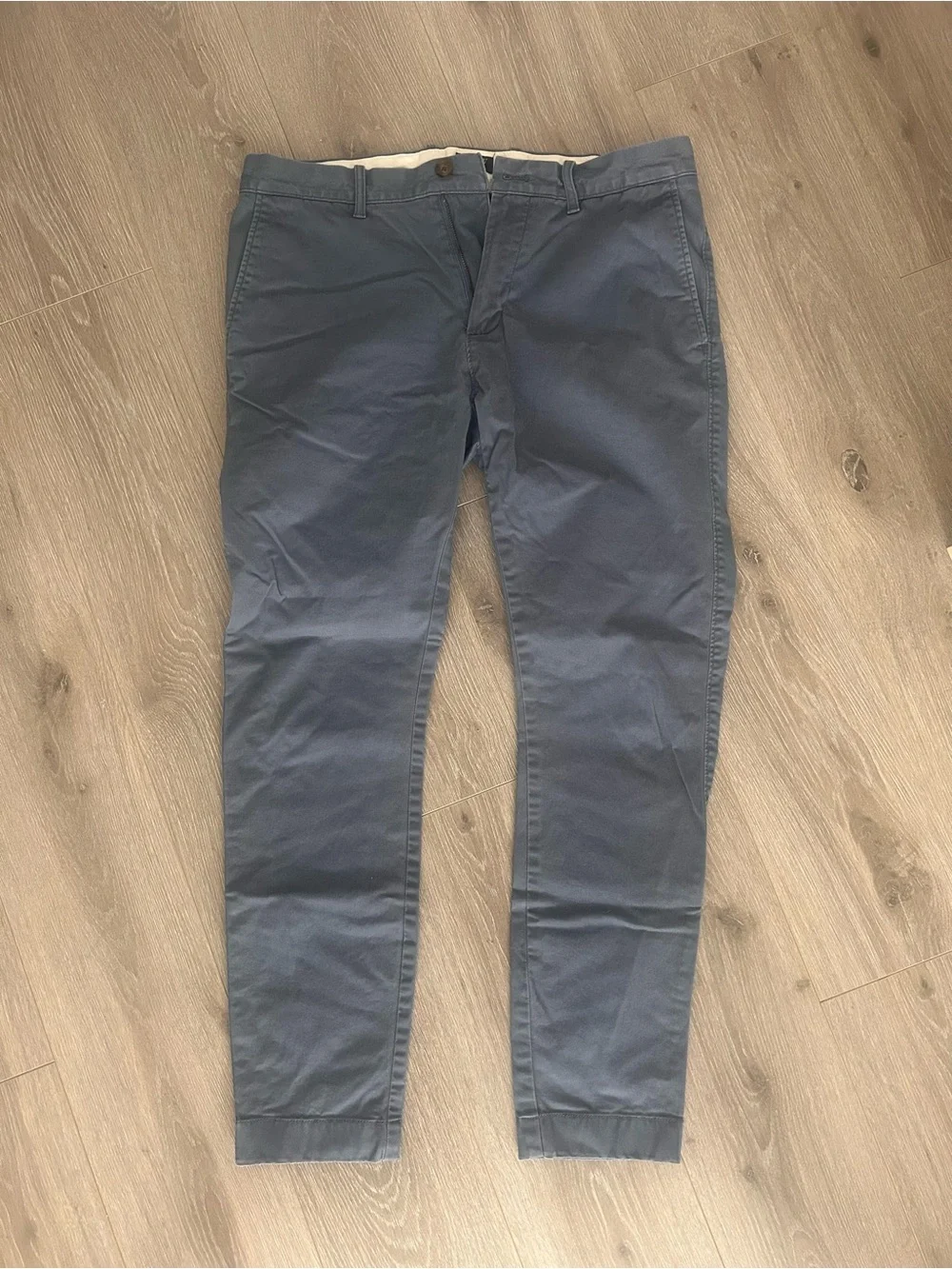 J.Crew Flex Chino Pants Bundle, Lot of 4, Ivory Olive Khaki Slate Blue, 31x30
